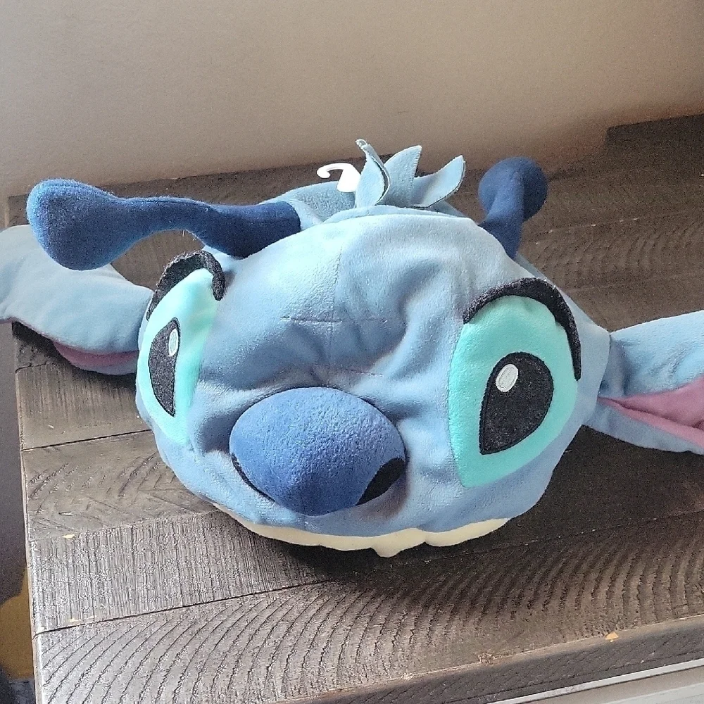 Stich Head Blue and Pink  Alien Antena used good Conditiener